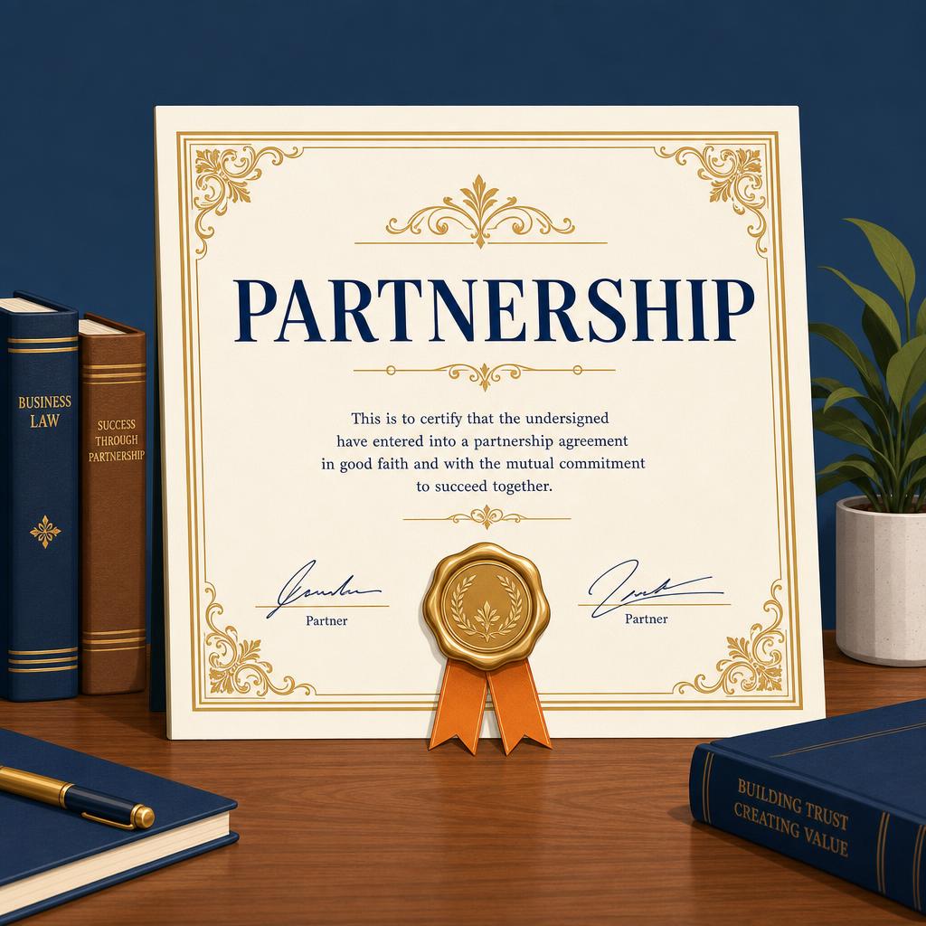 MAZ Assist Partnership Certificate: Mobile & Print